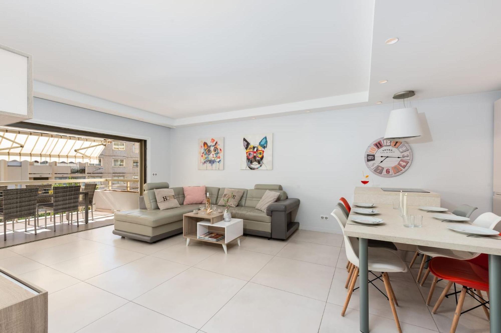 Croisette - Wonderfull 3 Bedrooms Apartamento